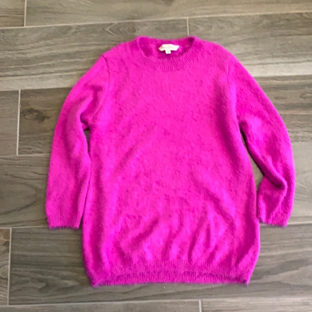 Pink Fuzzy Sweater